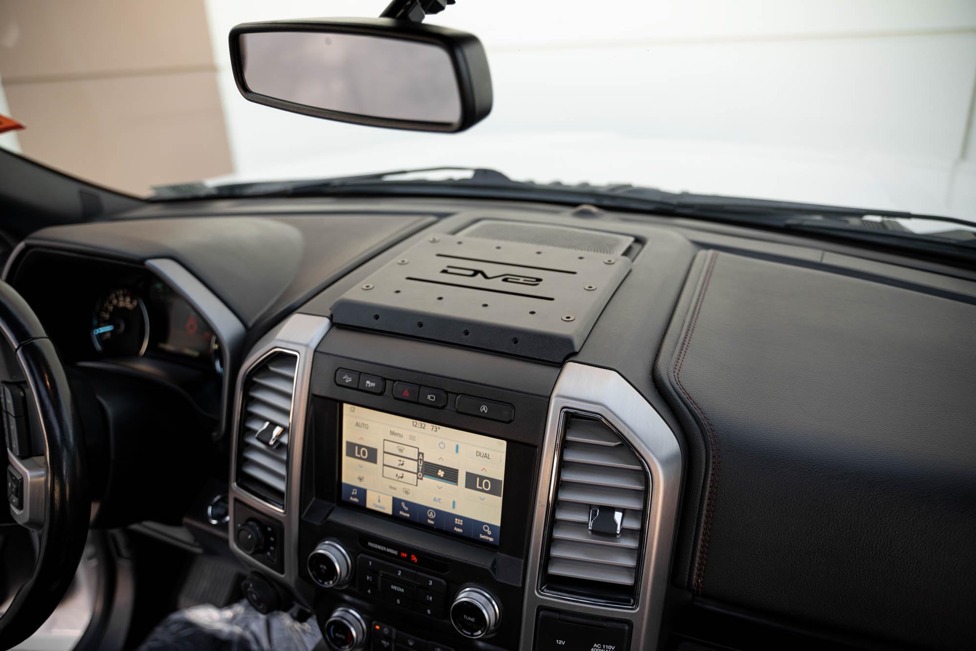 Digital Device Dash Mount DV8 Offroad for The 2015-2020 F-150 & 2017-2021 F-250/350 | Limitless Mounting Options for Phones, GPS, Radio Mics, etc. | Compatible with RAM Mounts Device Holders