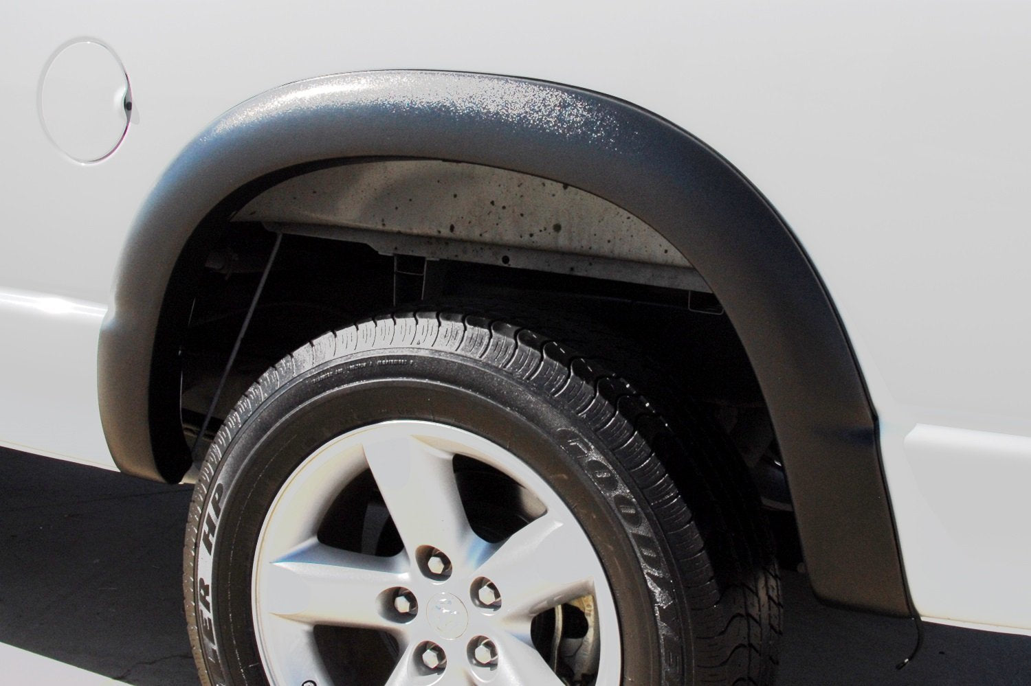 Lund Elite Series SX203TB Black Sport Style Textured Rear Fender Flare - 2 Piece