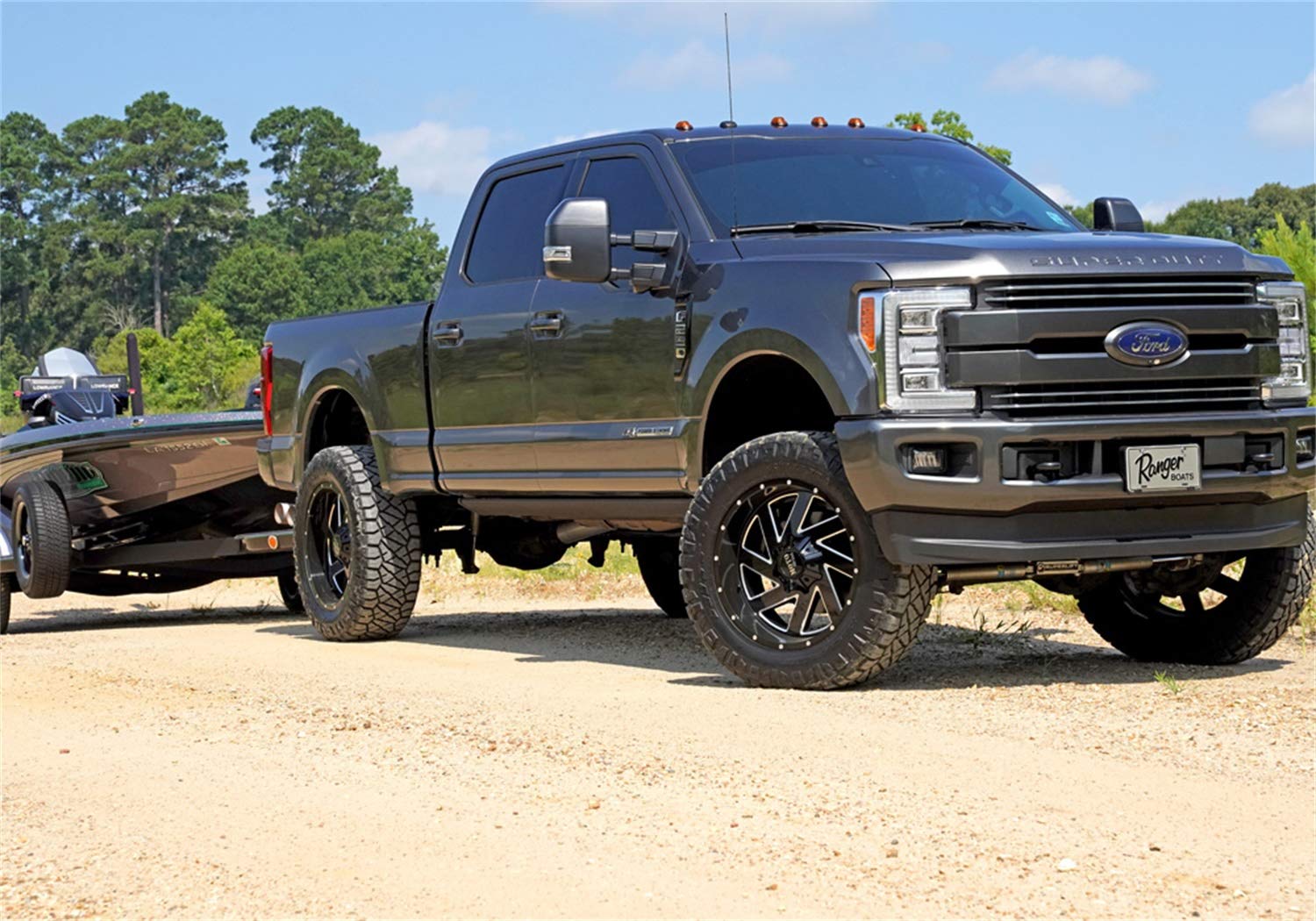 SUPERLIFT SUSPENSION RealTruck 6" Lift Kit for Ford F-250/F-350 | Complete Lift Kit with Front & Rear Shadow Series Shocks and Replacement Radius Arms | K169 | Fits 2017-2022 Ford F-250 / F-350 4WD