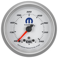 MOPAR Electric Oil Temperature Gauge Auto Meter 880251
