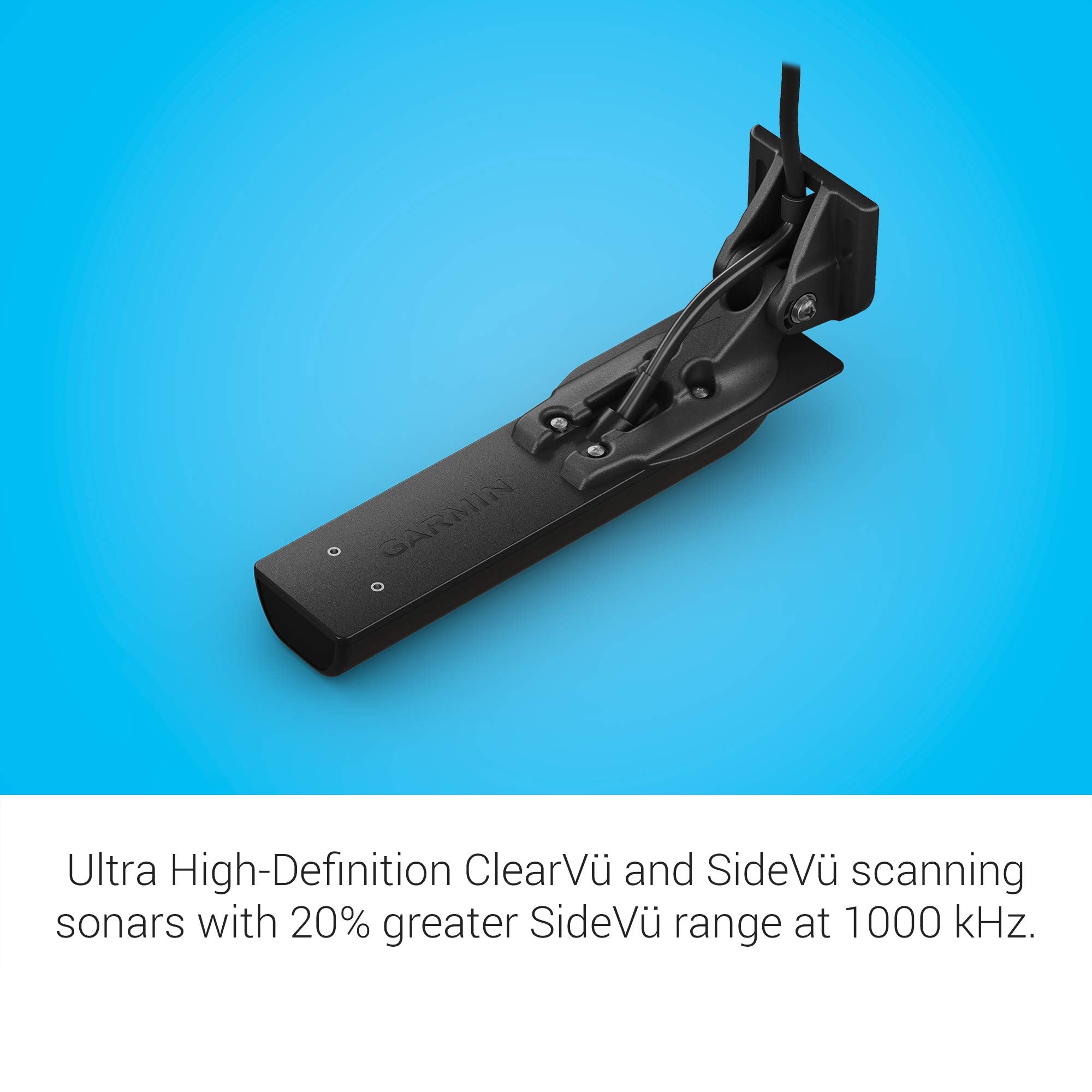 Garmin Ultra High-Def GT36 Transducer, SideVü Scanning Sonar and Ultra High-Definition ClearVü scanning Sonar