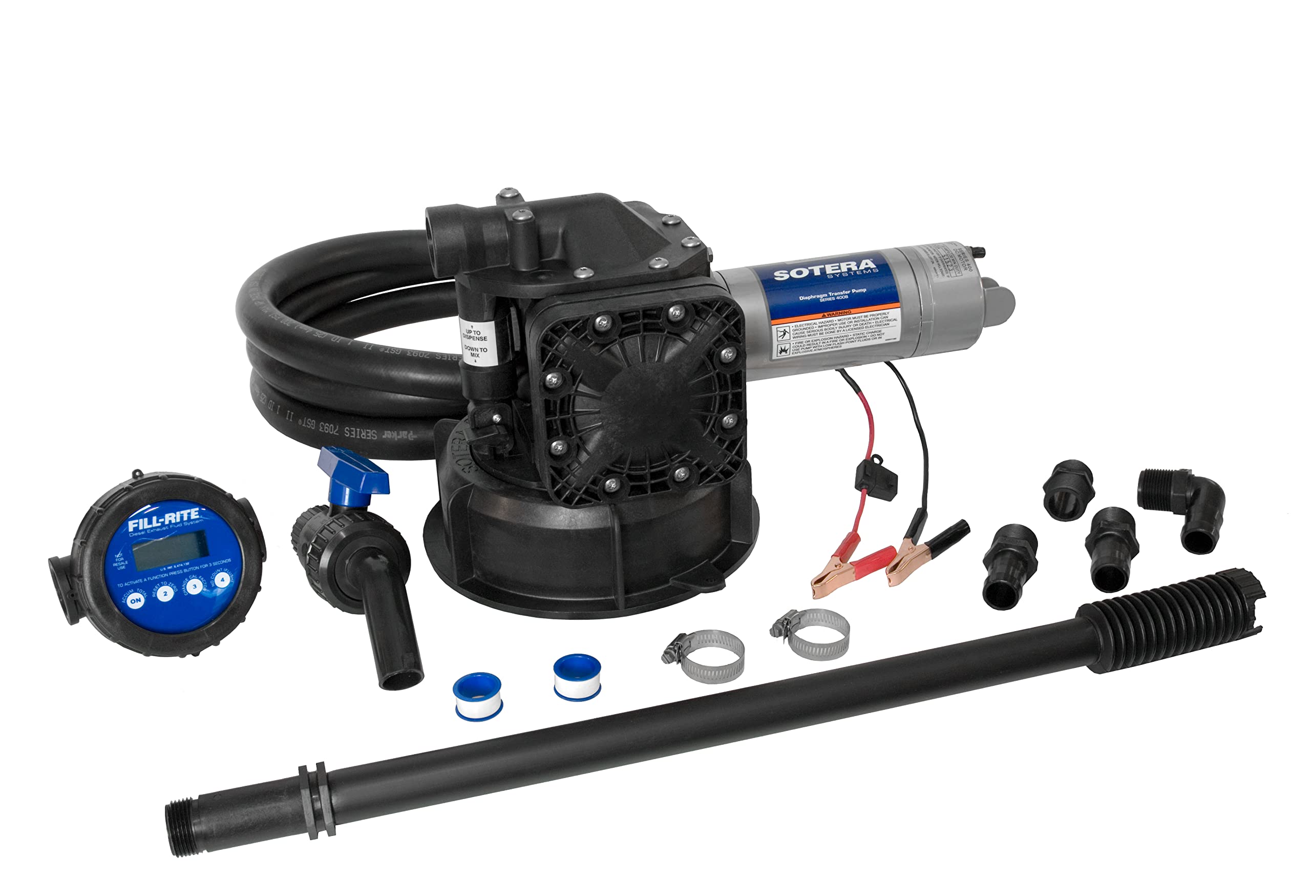 Fill-Rite MixNGo SS445BX700 12V DC, EPDM Seals