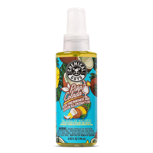 Chemical Guys Premium Air Freshener & Odor Eliminator AIR22904 (4 Oz, Piña Colada Scent)