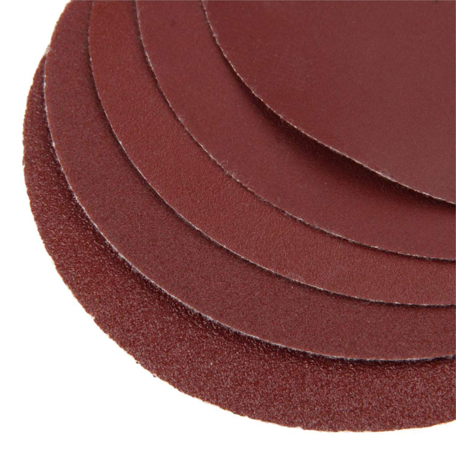 Accessories 2 Set: 30 PCS 125Mm Disk Sand Sheets Grit 320/400/600/800/1000/1500 & 30Pcs 80/100/120/180/240/320