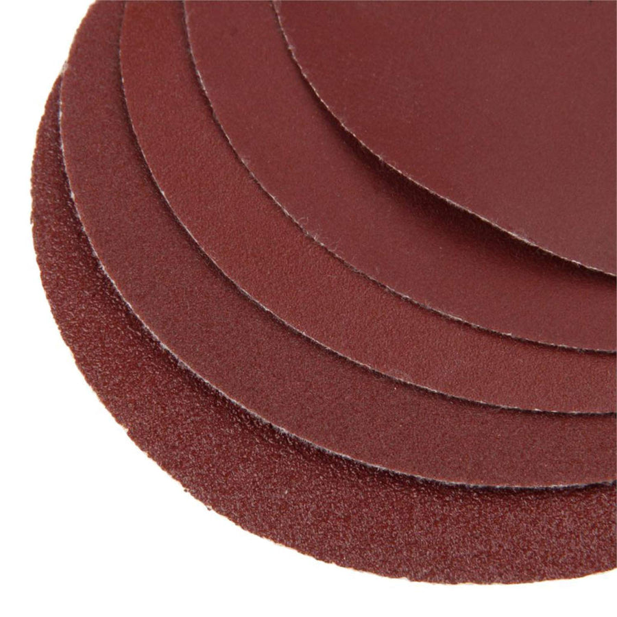 Accessories 2 Set: 30 PCS 125Mm Disk Sand Sheets Grit 320/400/600/800/1000/1500 & 30Pcs 80/100/120/180/240/320