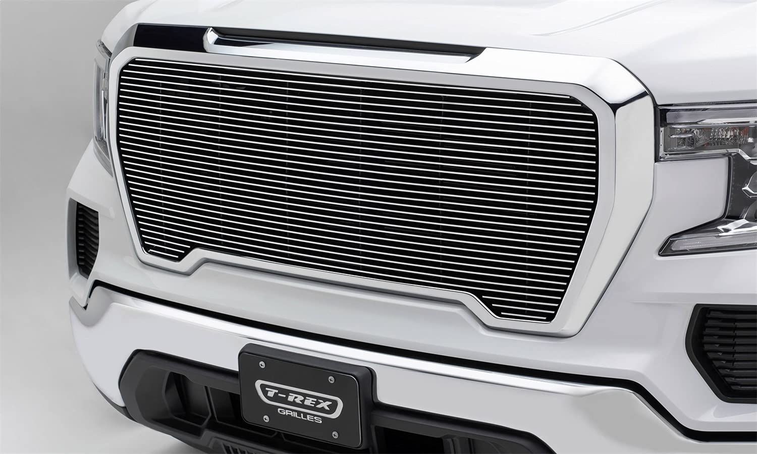 Polished 2019-2022 GMC Sierra 1500 Billet Grille, Aluminum, 1 Pc, Insert - PN #20213