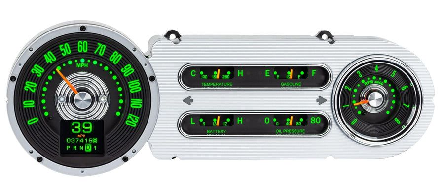 Dakota Digital RTX Gauge Instrument System Compatible with 1953-54 Chevy Car RTX-53C-X