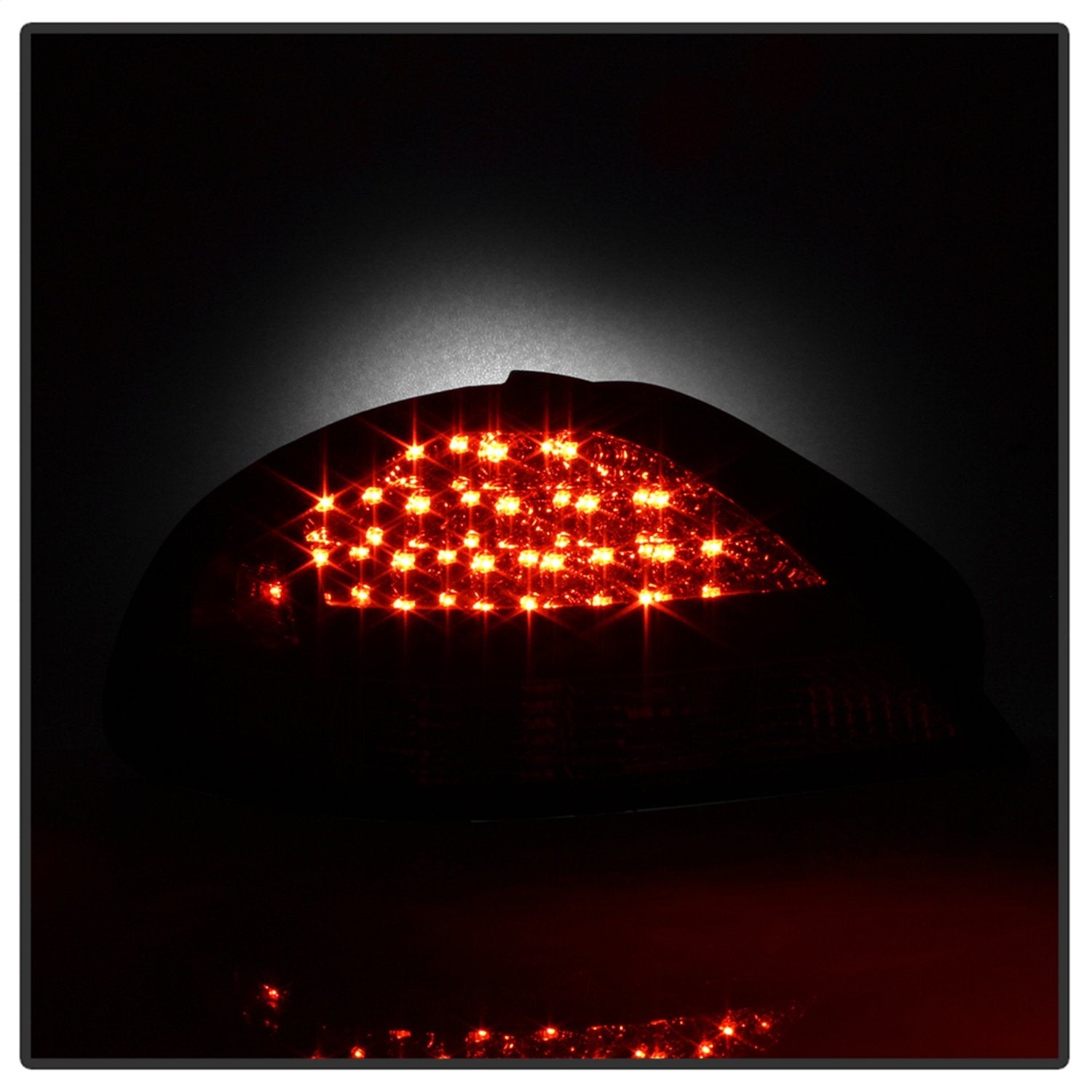 Pontiac Grand AM 99-05 Spyder LED Tail Lights - Black Sm