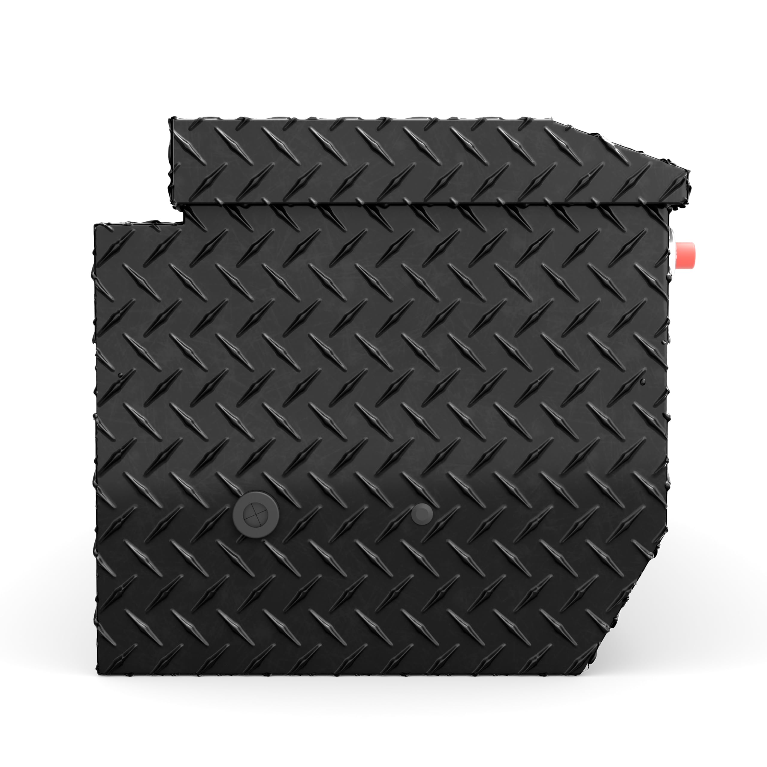 Aluminum All-Purpose Truck Tool Chest WEATHER GUARD 634-5-04, Fits Full Size Trucks, 10.0 cu ft Storage Capacity (Gloss Black)
