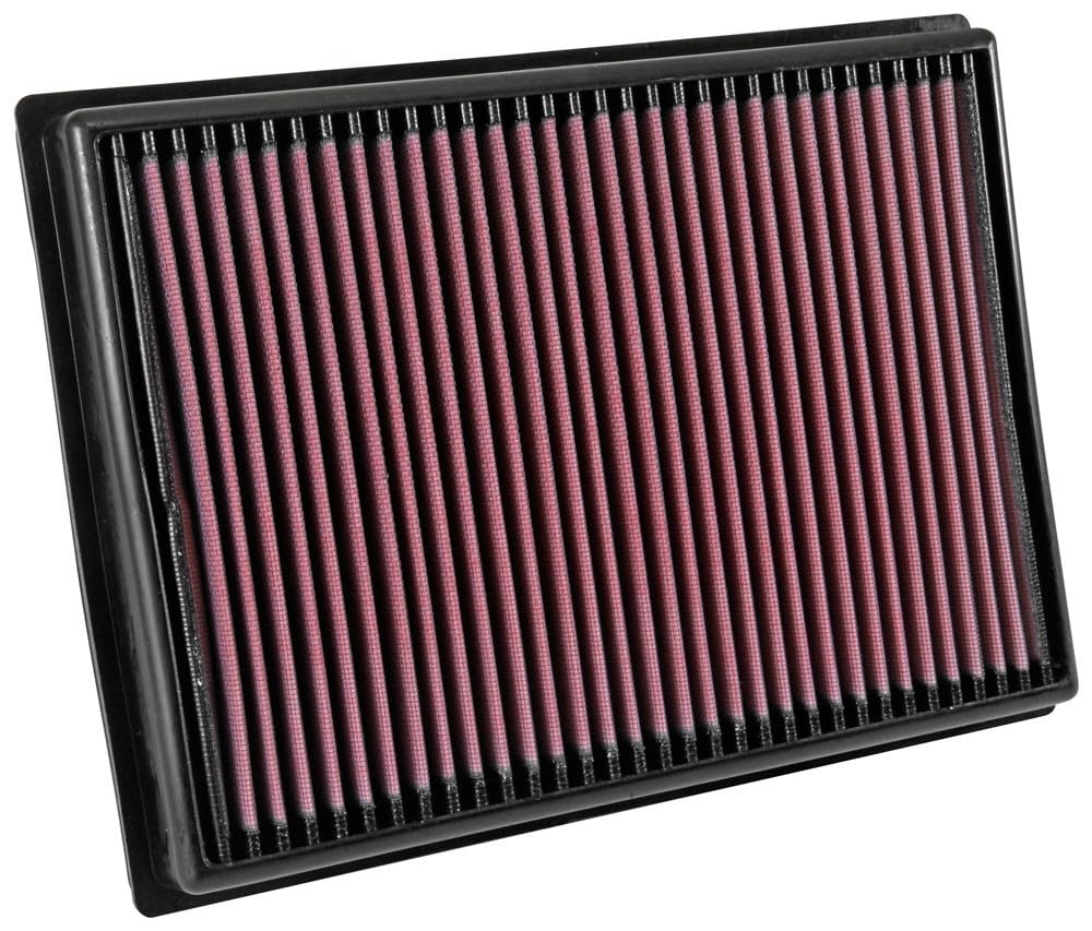 High-Flow K&N Original Lifetime Engine Air Filter: Increase Power: Premium, Washable: Compatible with 2004-2024 Mitsubishi/Toyota: (See Product Description for Select Models) 33-3045