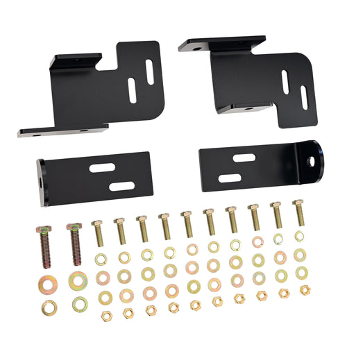 30-1345 Westin Mount Kit for Safari Bull Bar fits 2004-2007 Rainier 2002-2009 Trailblazer 2002-2008 Envoy 2003-2008 Ascender 2002-2004 Bravada Black