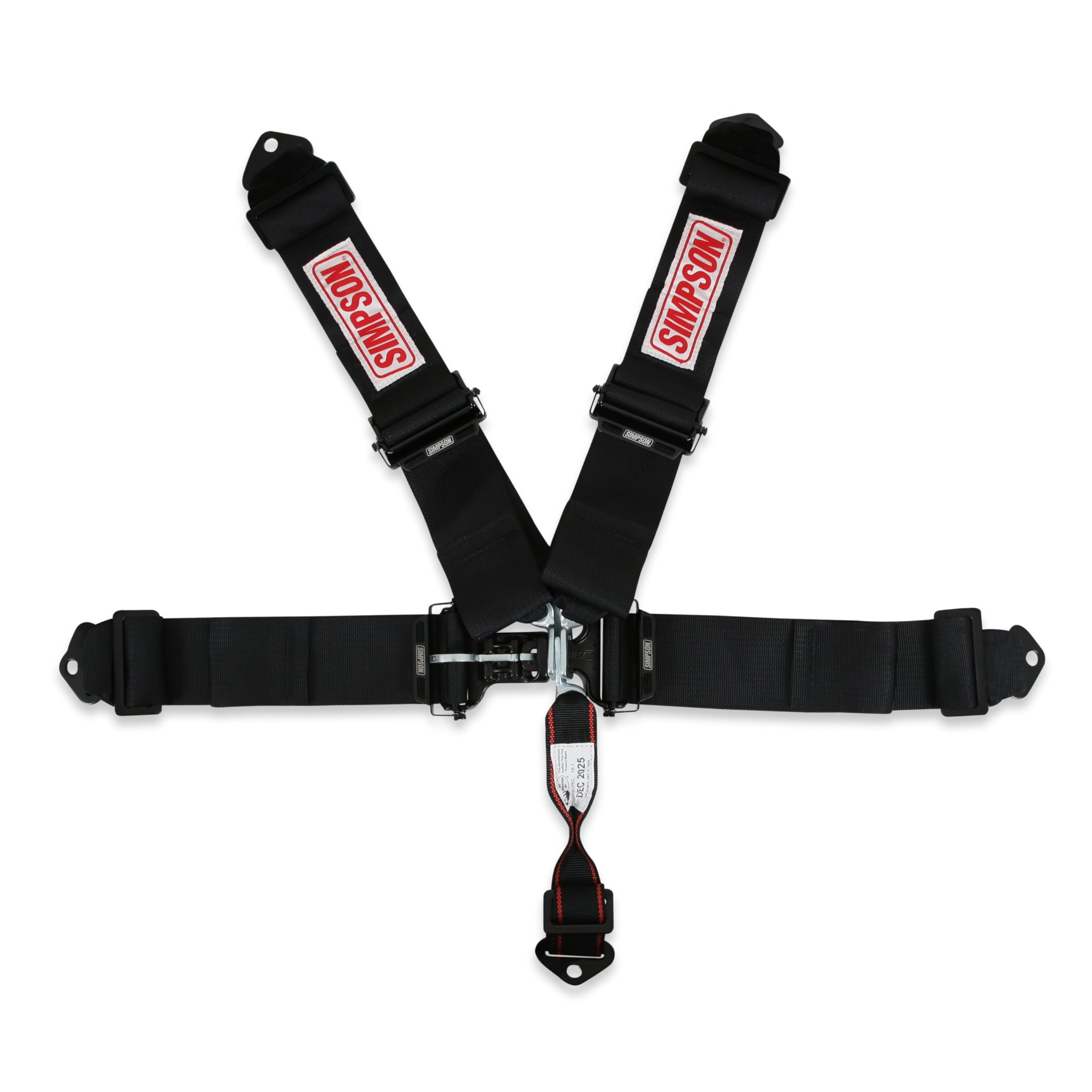 13LD5WB Simpson Racing Latch & Link Harness 2" Double Pull down SFI 16.1