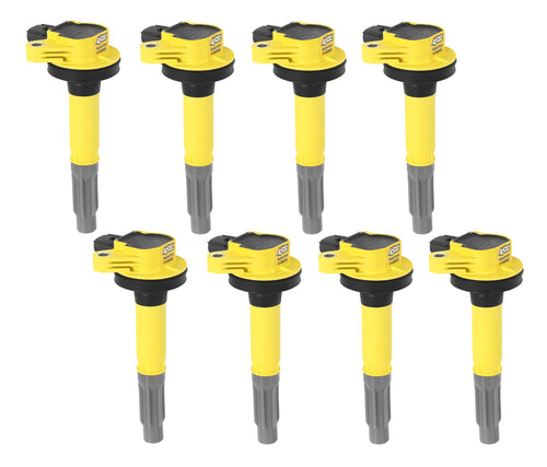 SuperCoil ACCEL 140060-8 Ignition Coils Yellow, 8-Pack