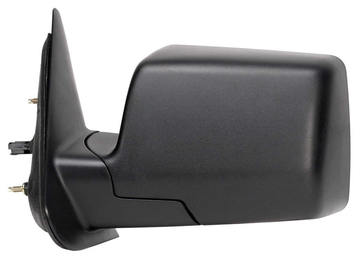 Driver Side Fit System Mirror for Ford Ranger, Textured Black, Foldaway, Power