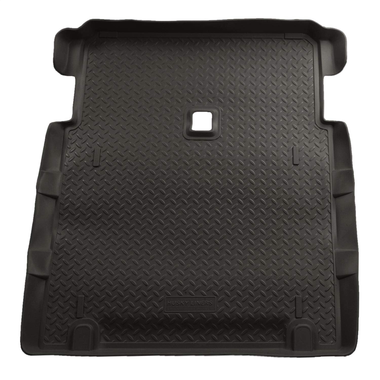 Husky Liners Series Classic Style | 2004-2006 Jeep Wrangler Unlimited, 2005-2006 Unlimited Rubicon | Cargo Liner, Black | 21771
