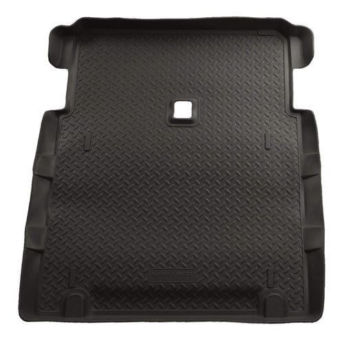 Husky Liners Series Classic Style | 2004-2006 Jeep Wrangler Unlimited, 2005-2006 Unlimited Rubicon | Cargo Liner, Black | 21771