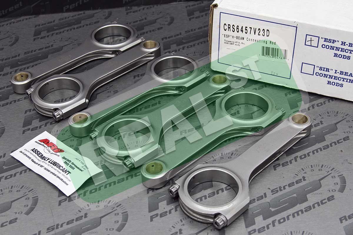 Eagle H-Beam 6457V23D Connecting Rods: VW, VR6 (set of 6) - for use w/ 84.5mm bore si