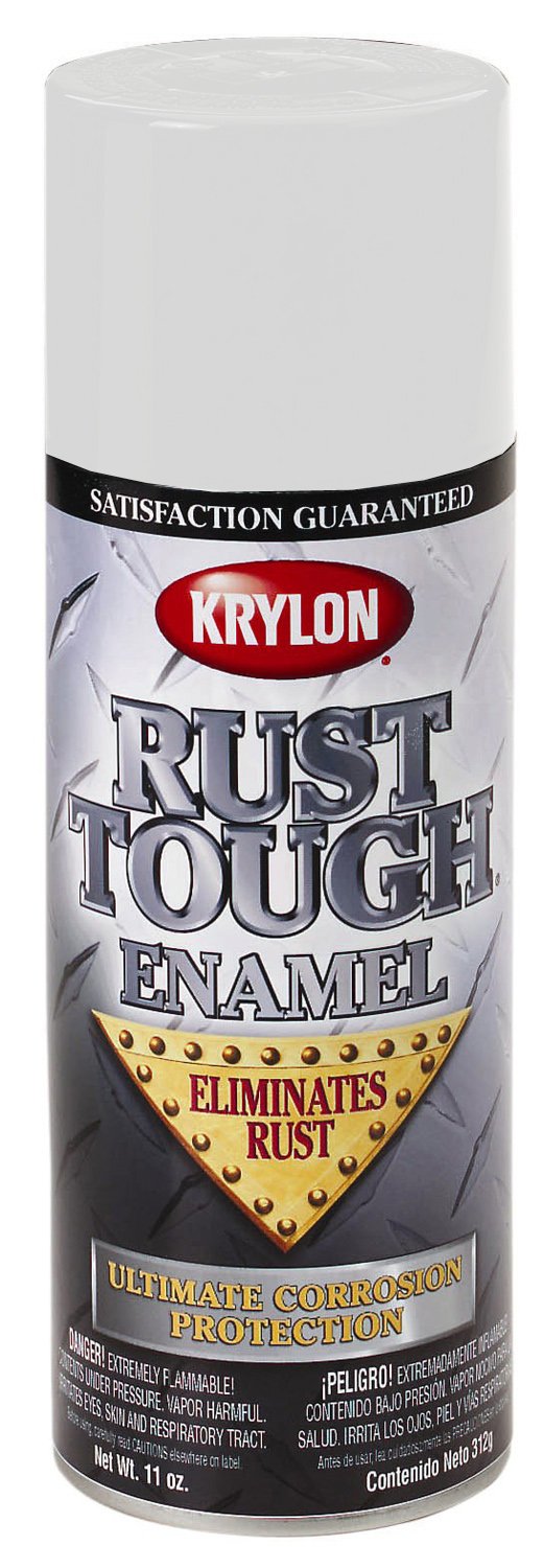 Rust Tough® Semi-Flat White Enamel Aerosol 9201 [Set of 6]