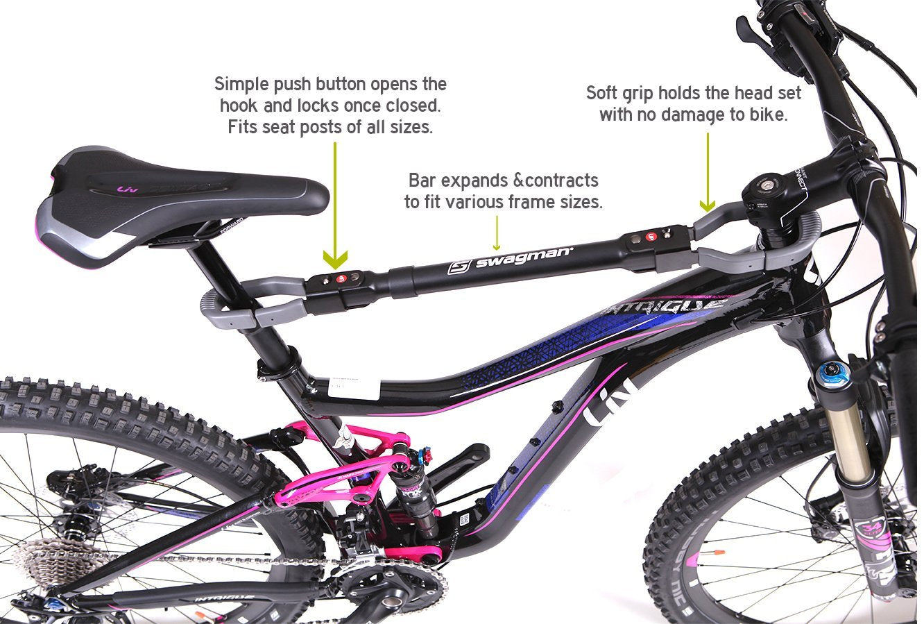 DELUXE BAR ADAPTER Swagman, black