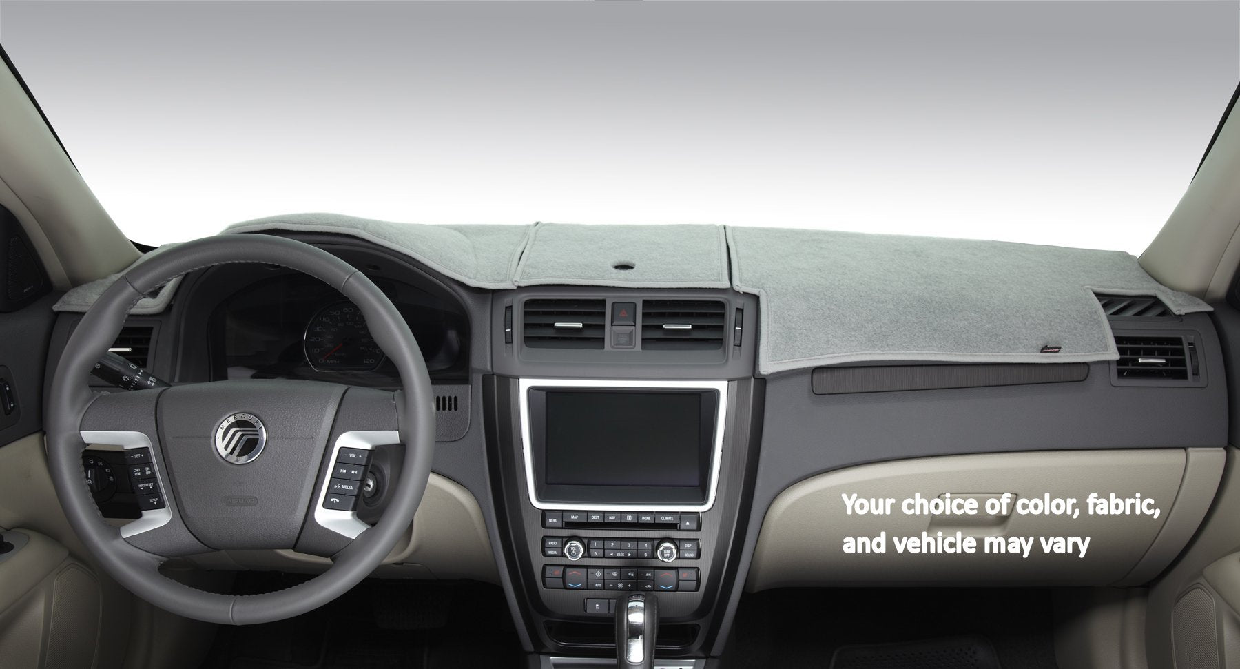 DashMat Covercraft Original Dashboard Cover for - (Premium Carpet, Gray)