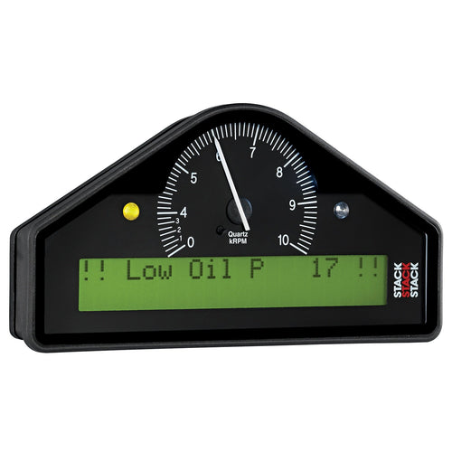 Street Dash, Auto Meter: Blk, 0-4-10K RPM (Psi, Deg. F, Mph)