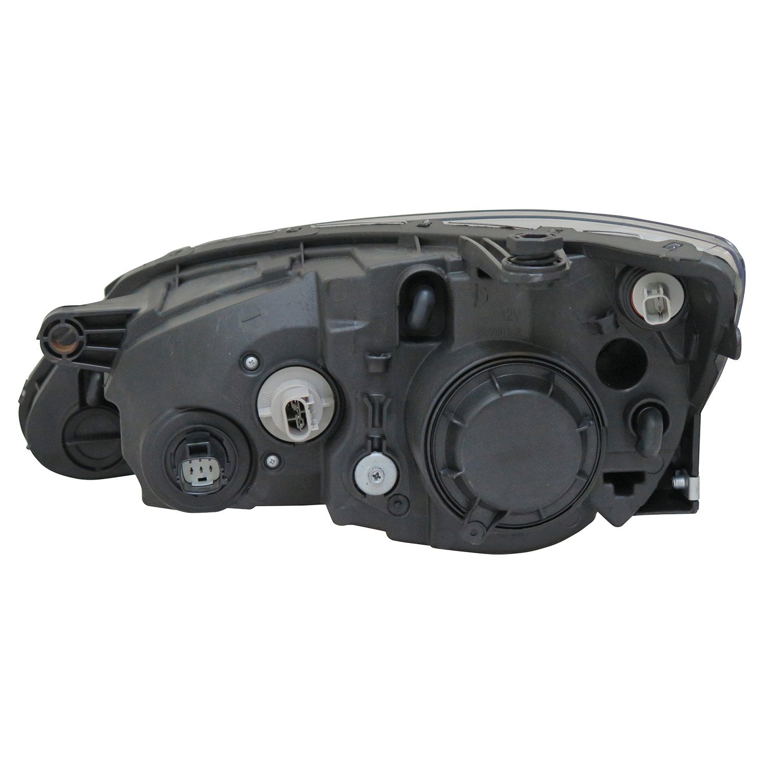 Right TYC Headlight Assembly Compatible with 2011-2014 Chrysler 200