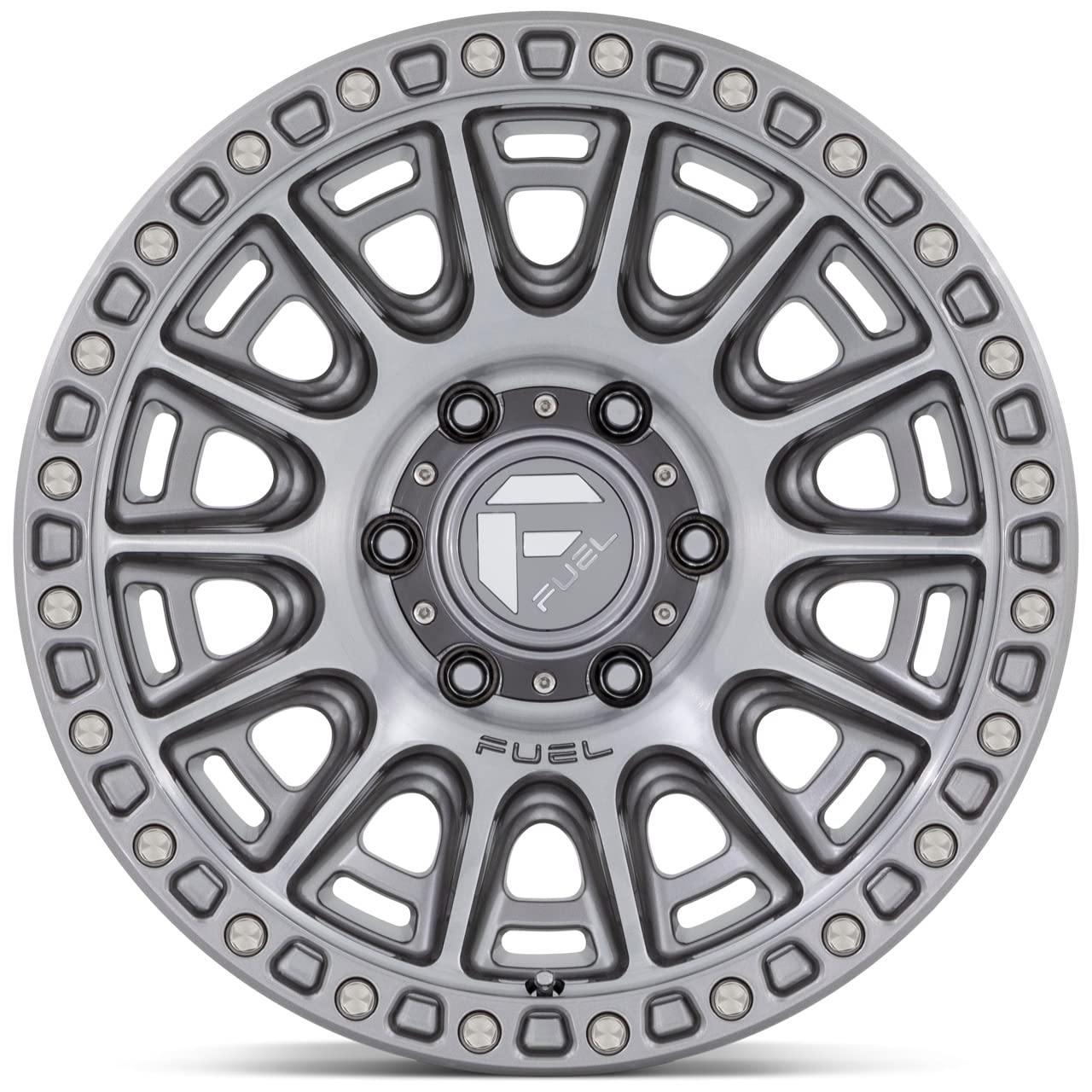 CYCLE FUEL OFF-ROAD 17X8.5 6X5.5 5.73 25mm PLATINUM - D83317858457
