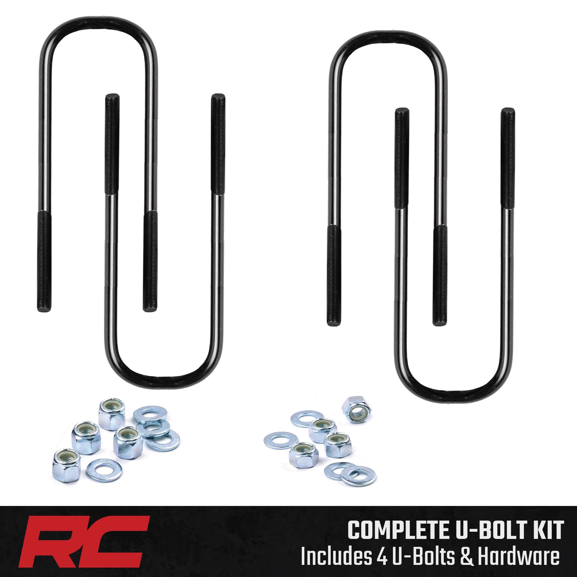 5/8" Rough Country Semi-Round Suspension U-Bolts 5/8 x 3.125 x 16-7669