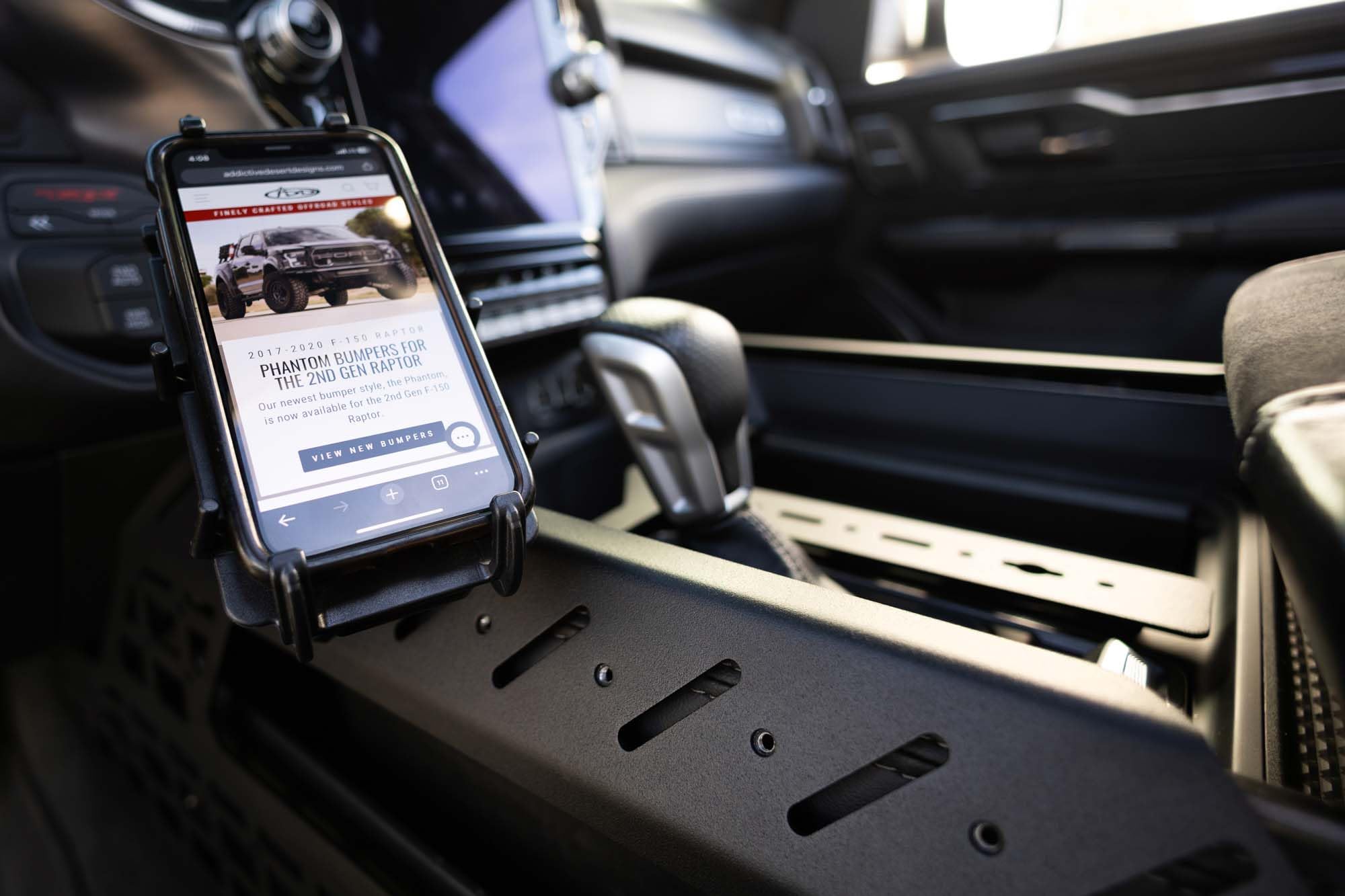 Addictive Desert Designs Molle Panels & Center Console Digital Device Bridge for The 2021-2024 Ram 1500 TRX
