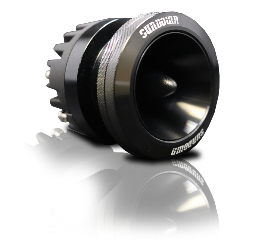 HF-R35 Sundown Audio 1" High Fidelity 4? Super Bullet Tweeter | 300W RMS / 600W Peak Car Audio Compression Tweeter | 4kHz-20kHz, Premium