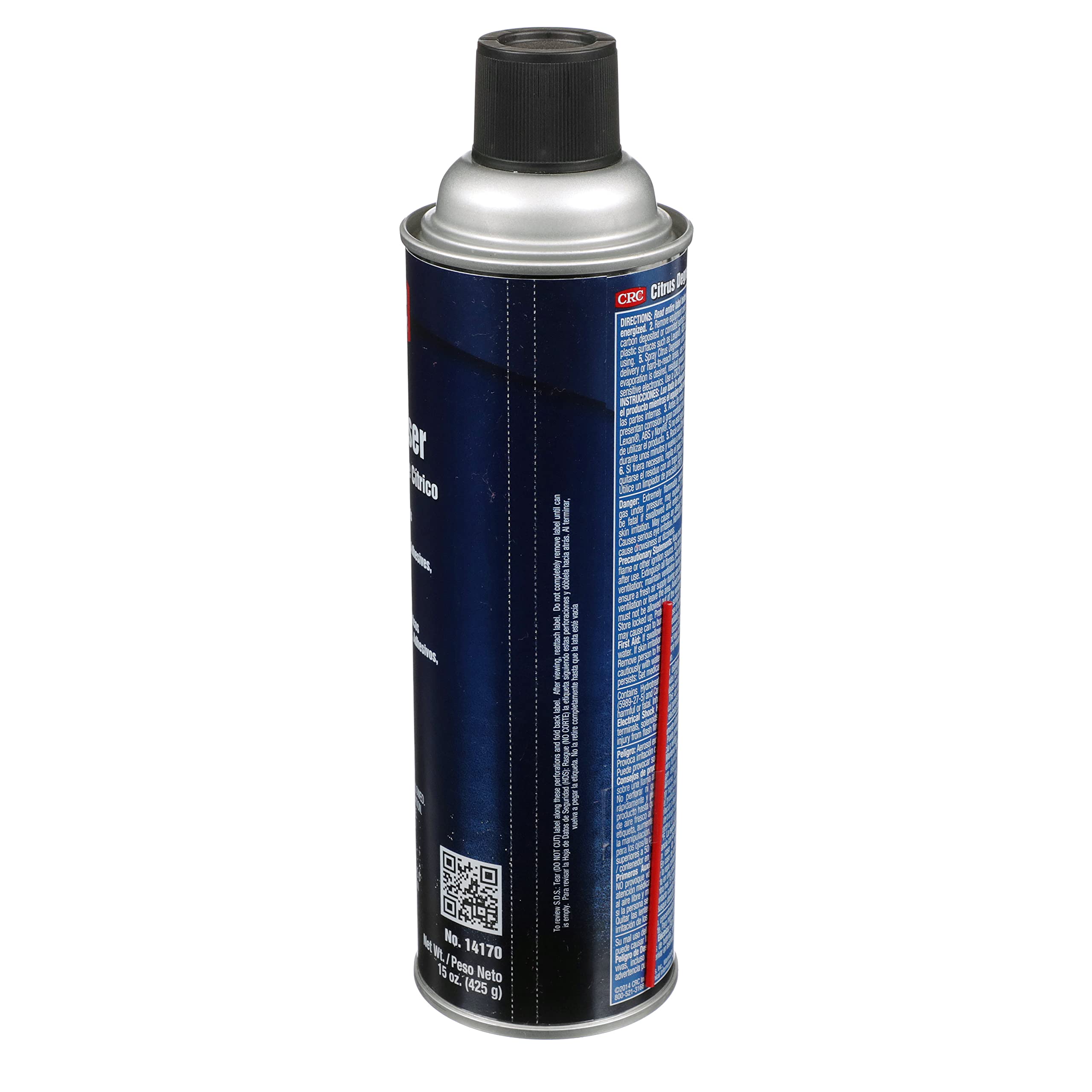 Citrus Degreaser CRC 14170 – 15 Wt Oz., Heavy Duty Citrus Degreaser For Removing Grease and Oil