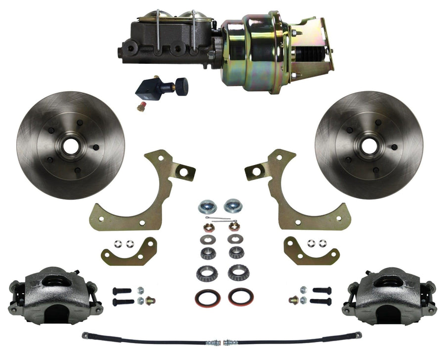 Power LEED BRAKES Front Disc Brake Conversion Kit With Adjustable Proportioning Valve
