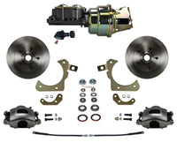 Power LEED BRAKES Front Disc Brake Conversion Kit With Adjustable Proportioning Valve