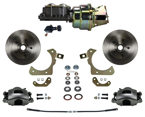 Power LEED BRAKES Front Disc Brake Conversion Kit With Adjustable Proportioning Valve