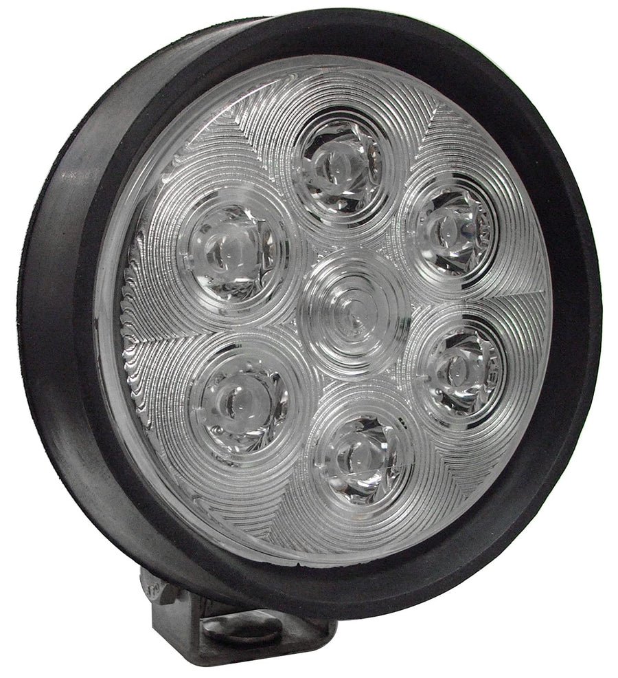 A.R.E. Lighting System Rival | 23705-81256 1 | 4.8" LED Round Work Light, 1400 Lumens (does not come with wiring harness/switches),Black Housing/White Light