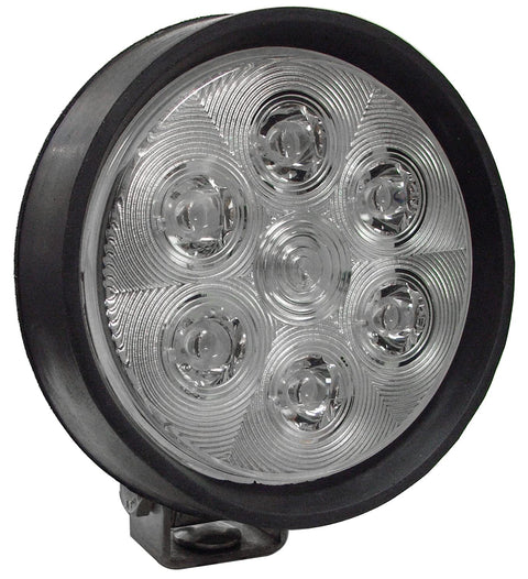 A.R.E. Lighting System Rival | 23705-81256 1 | 4.8" LED Round Work Light, 1400 Lumens (does not come with wiring harness/switches),Black Housing/White Light