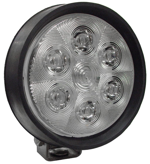 A.R.E. Lighting System Rival | 23705-81256 1 | 4.8" LED Round Work Light, 1400 Lumens (does not come with wiring harness/switches),Black Housing/White Light