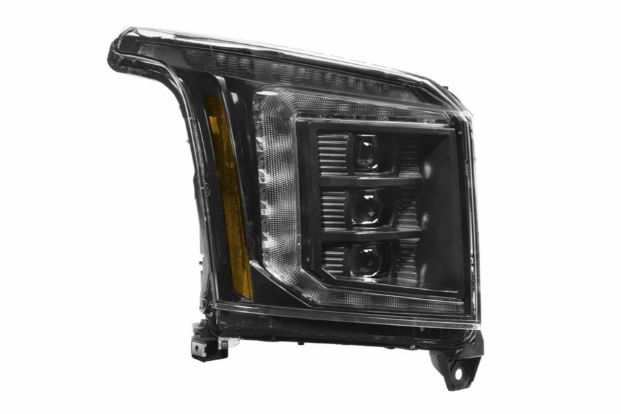 Morimoto LED XB Headlight Housing Upgrade, Fits 2015-2020 GMC Yukon, Plug and Play Replacement, DOT Approved LED Assembly with Switchback Sequential Turn Signals & UV Coated Lens (1x LF545)