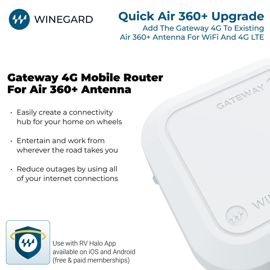 4G LTE WiFi Router Winegard GW-1000 for AIR 360+ Antenna