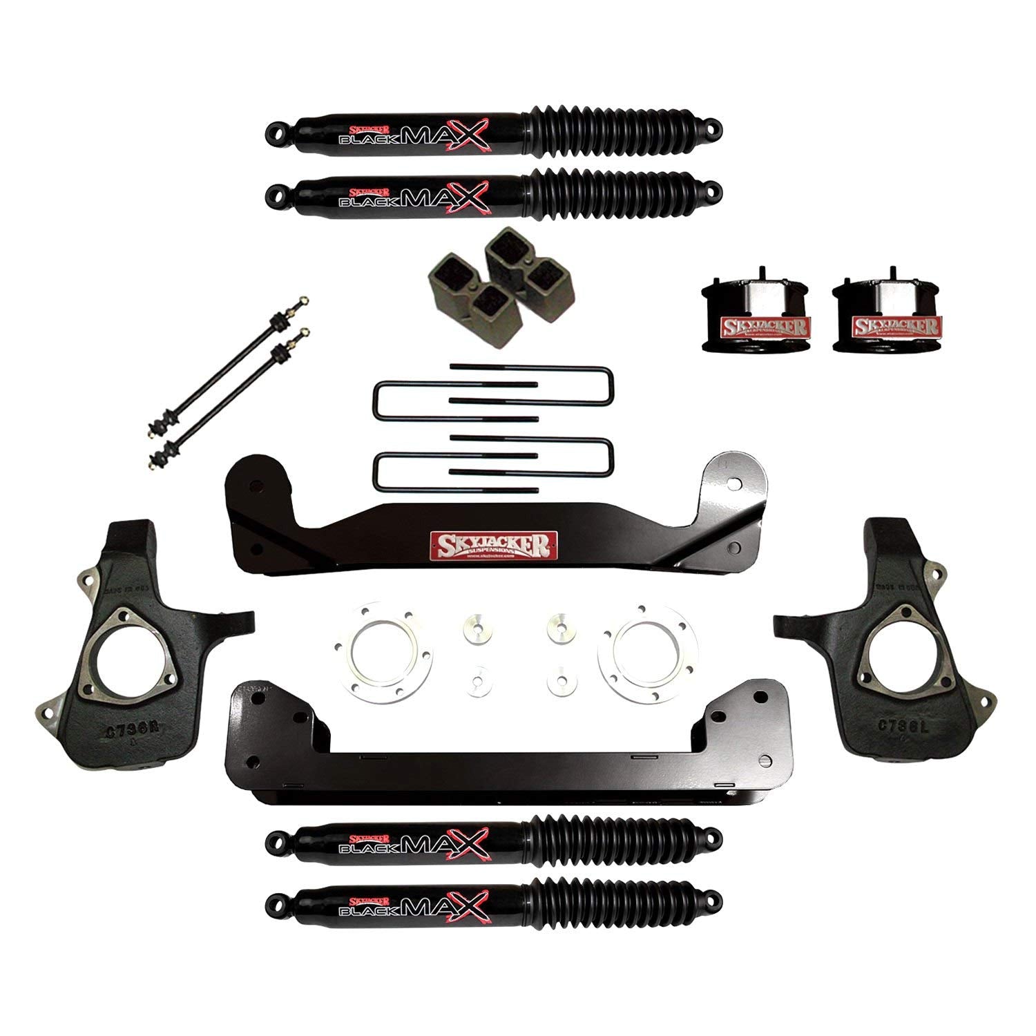 Suspension Lift Kit Skyjacker C14460PK-B w/Shock