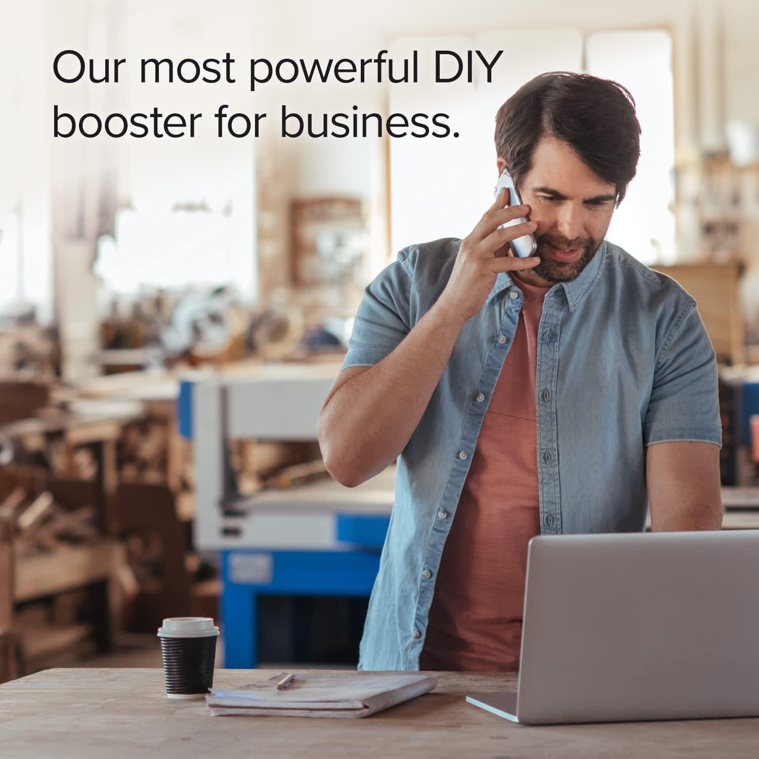 Cell Phone Signal Booster weBoost for Business Office 200 (50 Ohm) | 5G/4G LTE | All U.S Carriers - Verizon, AT&T, T-Mobile & More | Up to 10,000 sq ft | FCC Approved