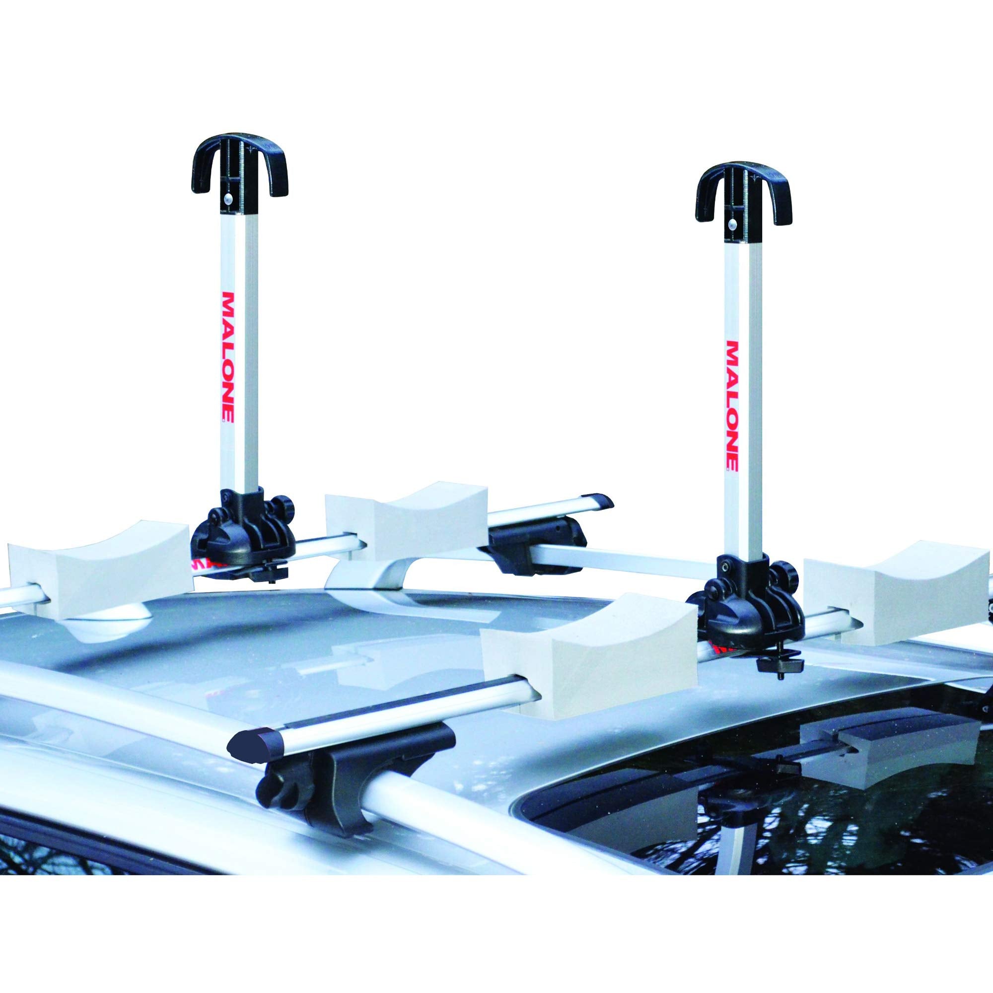 Folding Kayak Carrier Malone Stax Pro2 Universal Car Rack (2 Boat Carrier)