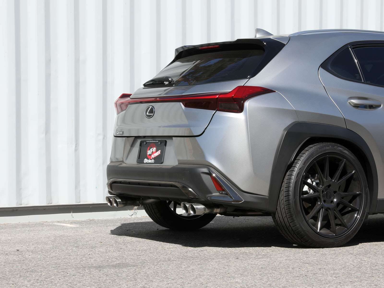 Takeda aFe POWER 49-36054-P 2 IN to 2-1/2 IN 304 Stainless Steel Cat-Back Exhaust System, fits 2019-2021 Lexus UX200 L4-2.0L
