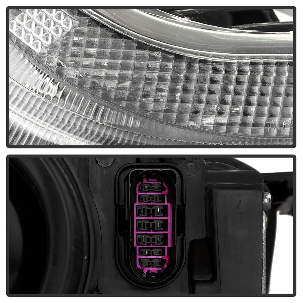 Ford Escape Spyder (POE) 17-19 w/LED DRL Chrome Bezel Headlight - OE Left