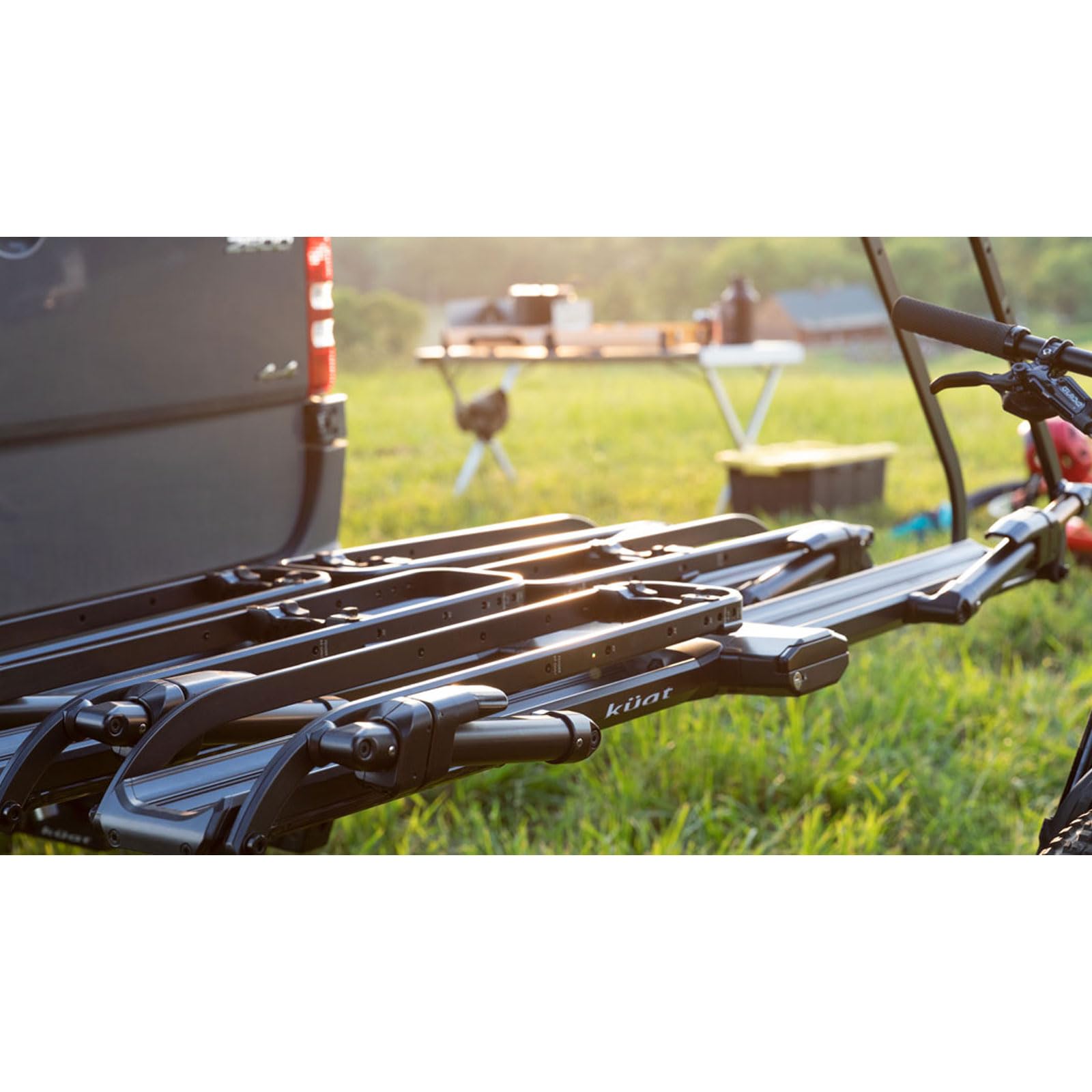 Piston Pro X KUAT 1-Bike Add-On - Rugged Durable Kashima-Coated Portable No Frame Contact Easy-to-Attach Bicycle Rack Expansion Kit Compatible with 2" Piston Pro X LED Hitch Rack
