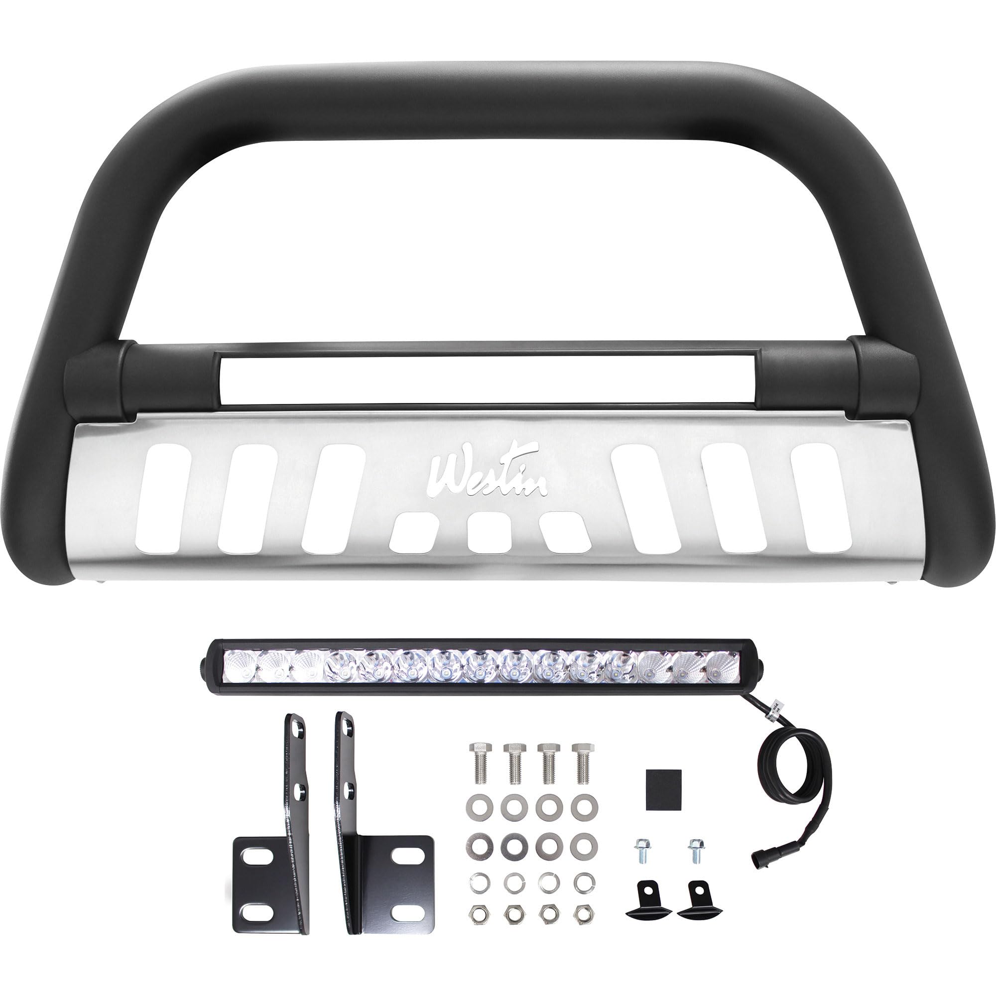 32-2255L WESTIN Ultimate LED Bull Bar fits 2007-2021 Tundra 2008-2022 Sequoia Textured Black