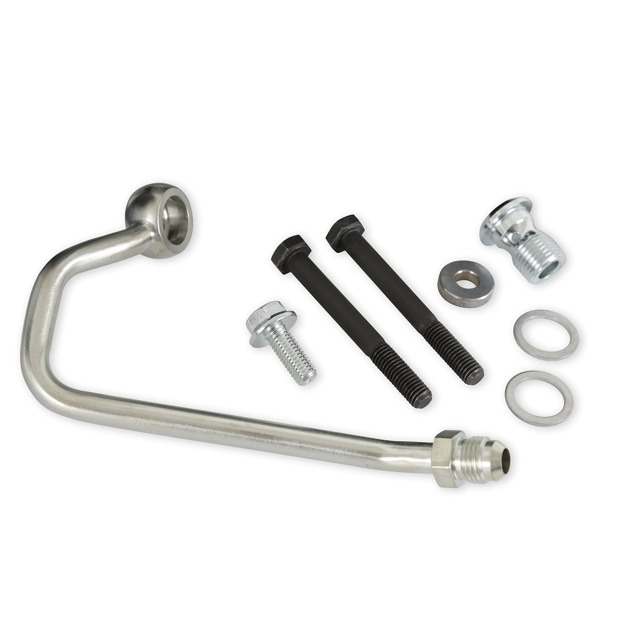 Holley Power Steering Kit 97-384 with Saginaw Type II Pump - Truck Style