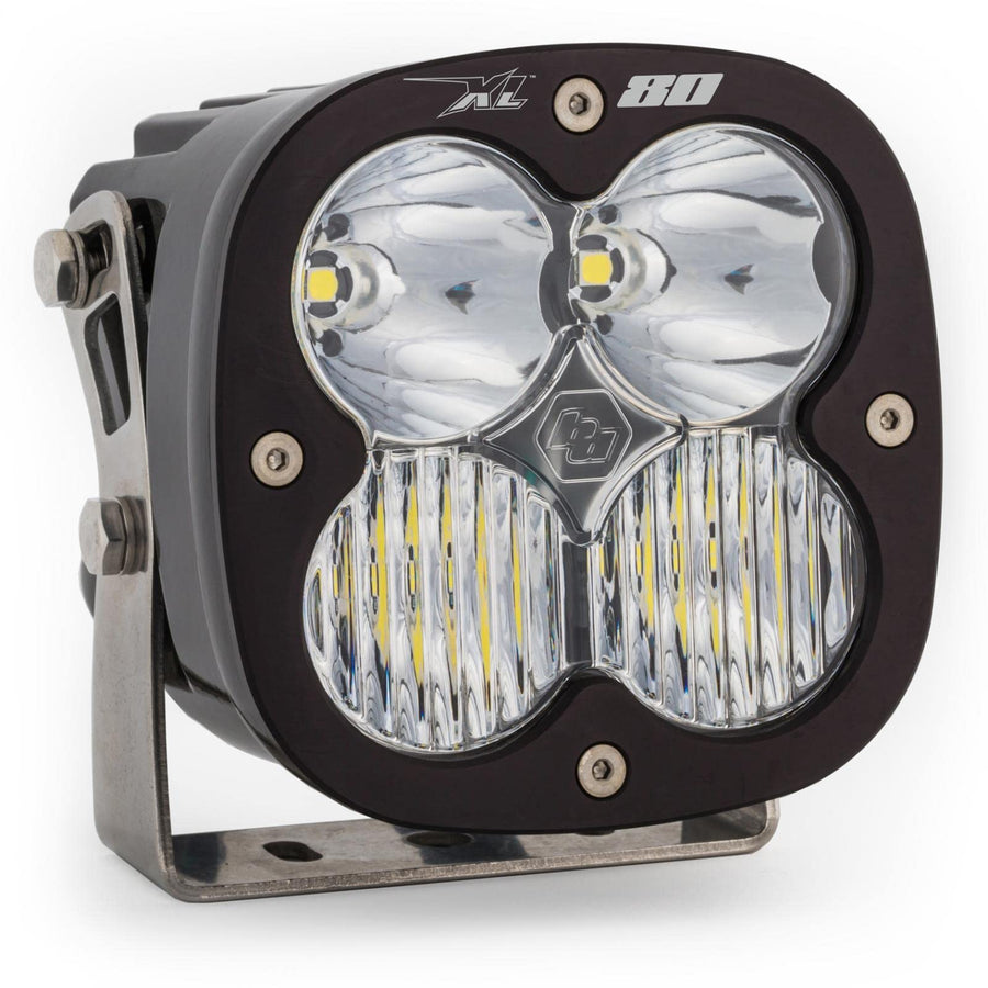 Baja Designs LED Light Pod XL80 for Jeeps, Off Road 4x4, Trucks (Driving/Combo; Clear)