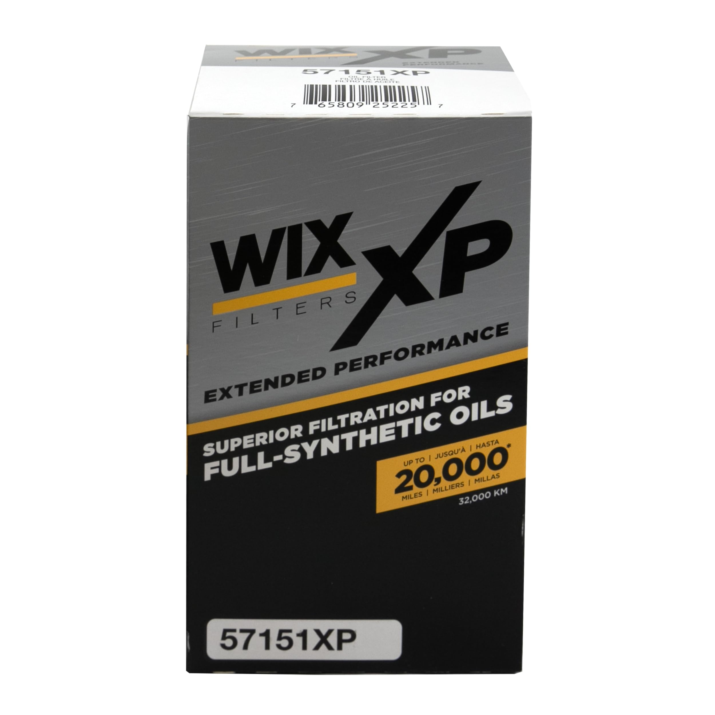 WIX XP Oil Filter Replacement 57151XP, Built for Synthetic Oil - Compatible With Ford F-Series Super Duty PU w/ 6.7L diesel (11-14)