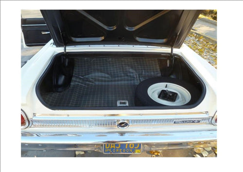 Sound and Thermal HushMat 697604 Insulation Kit (1960-1963 Ford Falcon Sedan Trunk)
